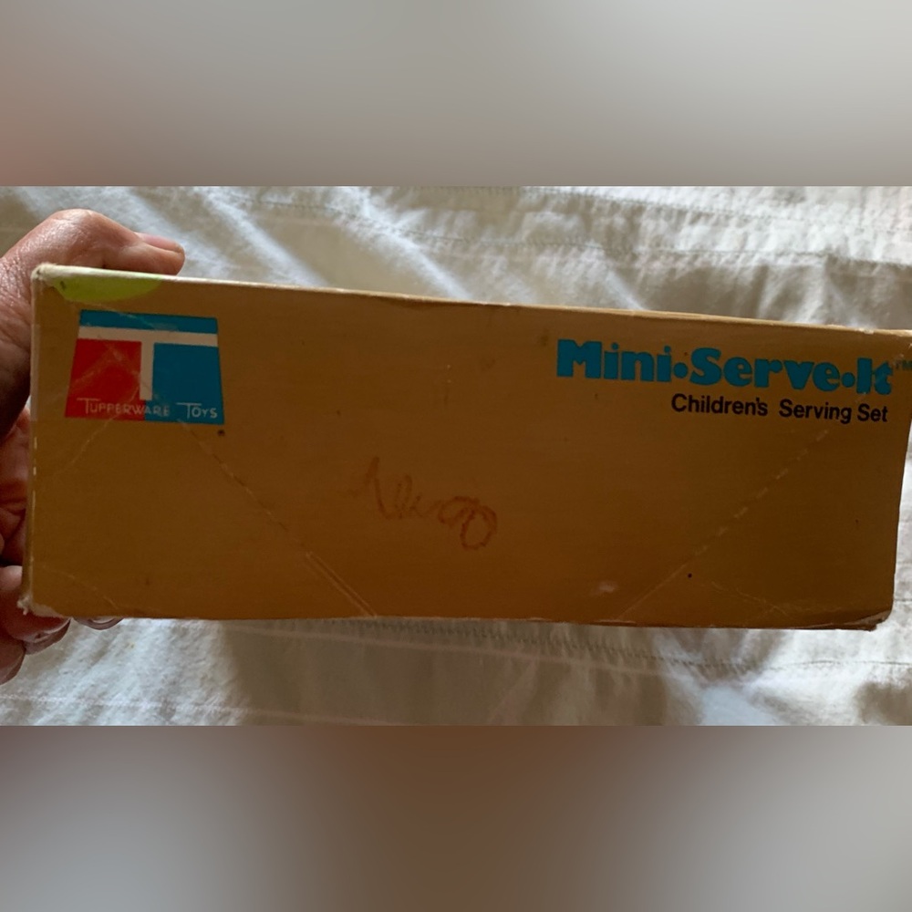 TUPPERWARE | Vintage Mini Serve-It Set with Original Box - Picture 7 of 8